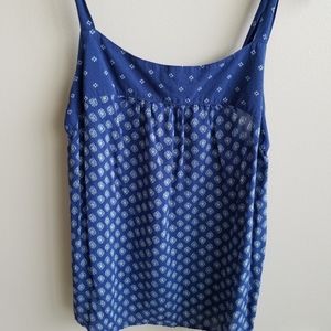Blue tank top